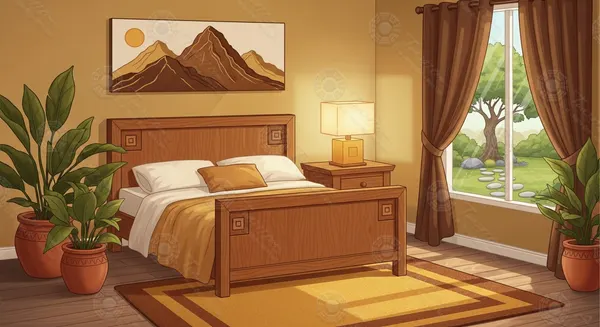 Cách thiết kế phòng ngủ cho người mệnh Thổ